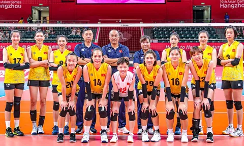 Xác định 8 đội đi tiếp môn bóng chuyền nữ ASIAD 19: Việt Nam ghi danh đầu tiên