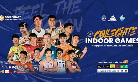 Collegiate Indoor Games lần đầu tiên được tổ chức tại Hà Nội