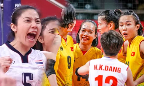 Bóng chuyền nữ Việt Nam và Thái Lan vào bán kết ASIAD 19