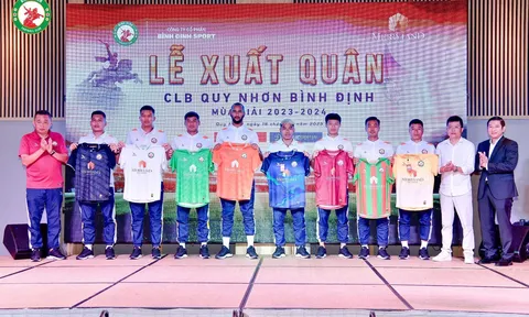 Bình Định làm hành động đặc biệt nhất V-League 2024