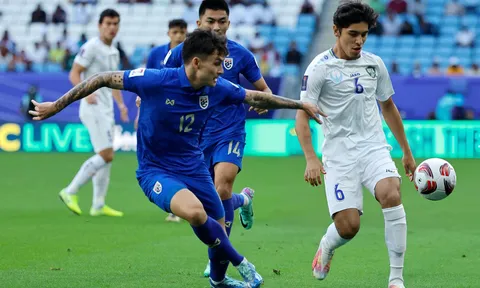 Video Uzbekistan vs Thái Lan: Tuyệt phẩm Supachok, thất bại tâm phục