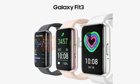 Samsung Galaxy Fit 3 lộ diện: Thiết kế đẹp chẳng kém Apple Watch, nhiều tính năng sức khỏe thú vị