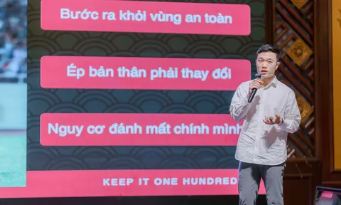 Lương Xuân Trường làm diễn giả