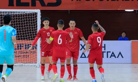 ĐT futsal Việt Nam xếp hạng cao Châu Á, tiếp tục vượt mặt Indonesia