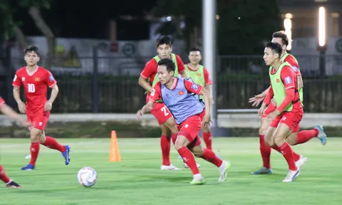 ĐT Việt Nam đá penalty trong buổi tập cuối cùng