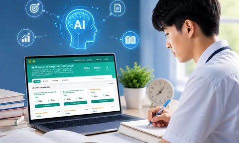 Luyện thi tốt nghiệp THPT 2027: Xu hướng "cá nhân hóa" lên ngôi nhờ trợ lý AI