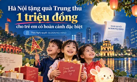 Mỗi trẻ em được tặng quà 1.000.000 đồng vào ngày Tết Trung thu năm 2026 được trao tặng bởi Thành phố theo Nghị quyết 16 khi thuộc trường hợp nào?
