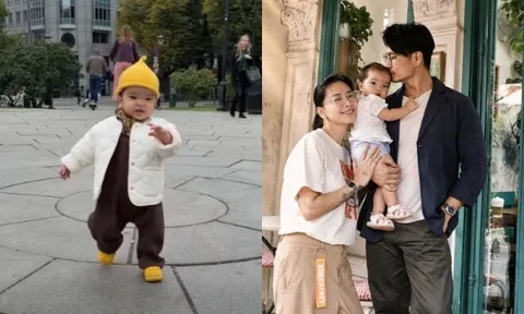 Khoảnh khắc con gái Ngô Thanh Vân thành "hoa hậu thân thiện" khi về quê ngoại ở Na Uy, chào hỏi khắp xóm làng