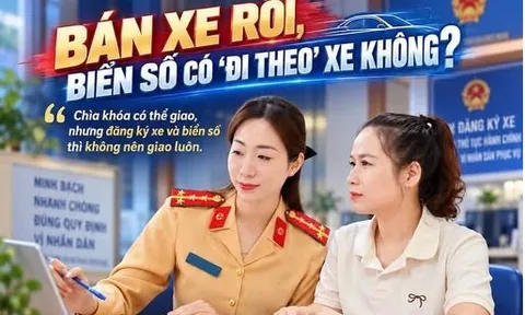 Giao cả đăng ký và biển số cho người mua: Sai lầm nhiều người vẫn mắc
