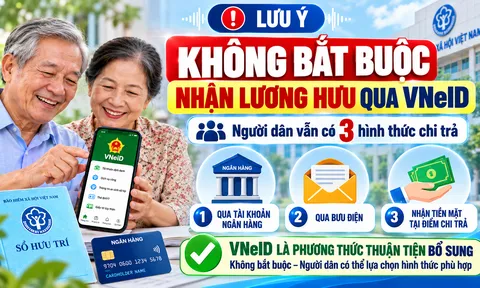 Chưa có tài khoản an sinh xã hội trên VNeID, nhận lương hưu thế nào?