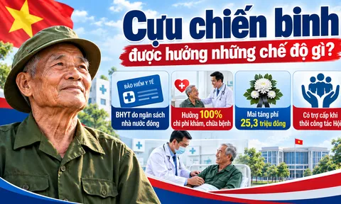 Theo quy định mới nhất: 3 quyền lợi đáng chú ý Cựu chiến binh cần biết