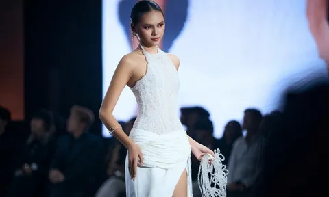 Mỹ nhân quê Đắk Lắk sở hữu đôi chân dài nổi bật, vừa gây sốt làng mẫu với clip catwalk hút gần 10 triệu lượt xem