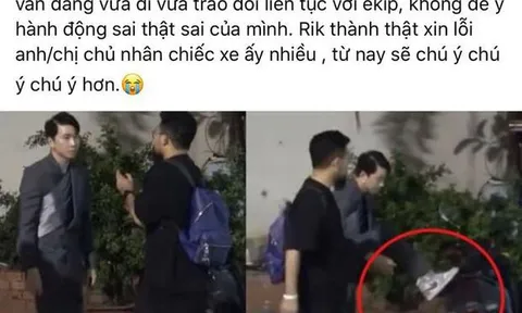 Karik xin lỗi công chúng vì hành động gác chân thiếu văn minh bị chỉ trích gay gắt