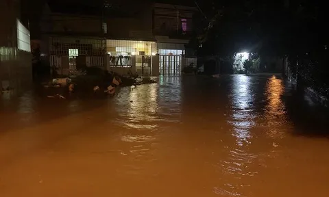 Lũ cuốn mất tích một người ở Khánh Hòa