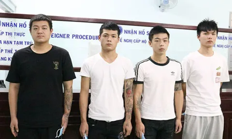 Trục xuất 4 người Trung Quốc nhập cảnh trái phép