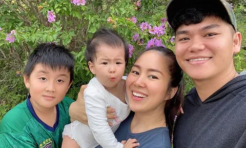 Lê Phương chiều chồng con với cơm nhà dân dã