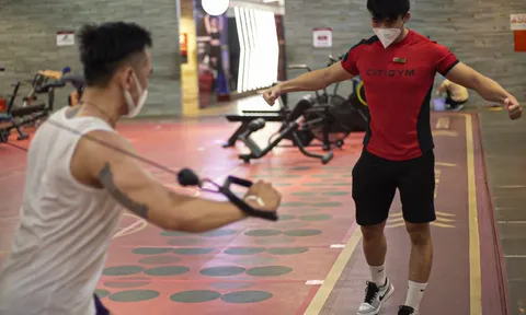 TP.HCM: Phòng gym mở cửa, áp dụng công nghệ đảm bảo an toàn chống dịch