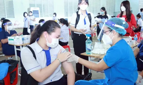 Hơn 36.000 trẻ từ 12 - 18 tuổi đã tiêm vắc-xin phòng Covid-19 mũi 2 tại Đồng Nai