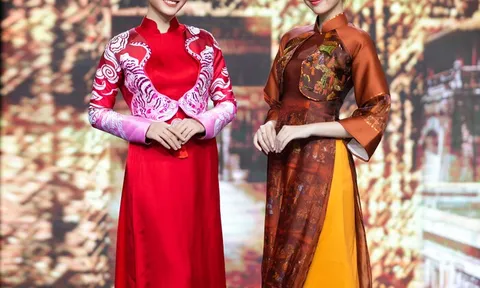 Kiều Loan - Phương Anh - Ngọc Thảo rạng rỡ 'sắc nước hương trời' khi diện áo dài hoài cổ