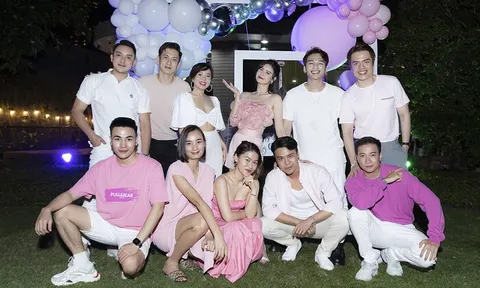 Dàn sao Việt dự sinh nhật ngập tràn sắc hồng của Trương Quỳnh Anh, nhan sắc nhân vật chính gây chú ý