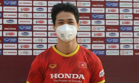 Đội phó Công Phượng: 'Toàn đội sẽ nỗ lực trong trận gặp Trung Quốc'