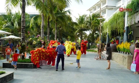 Bình Thuận chúc Tết những du khách đầu tiên “xông đất”