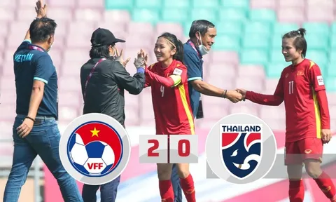Nhẹ nhàng vượt qua Thái Lan, ĐT nữ Việt Nam sáng cửa dự World Cup 2023