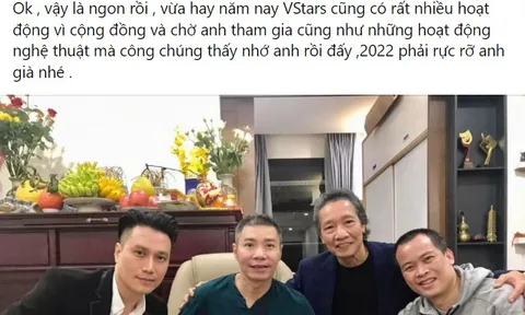 Diễn viên Việt Anh tới thăm, tiết lộ sức khoẻ hiện tại của Công Lý