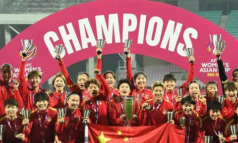 Trung Quốc thưởng kỷ lục cho đội tuyển nữ sau khi vô địch châu Á