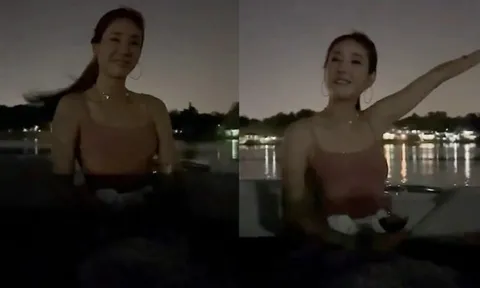Xuất hiện clip phút cuối trên thuyền của diễn viên “Chiếc lá cuốn bay"