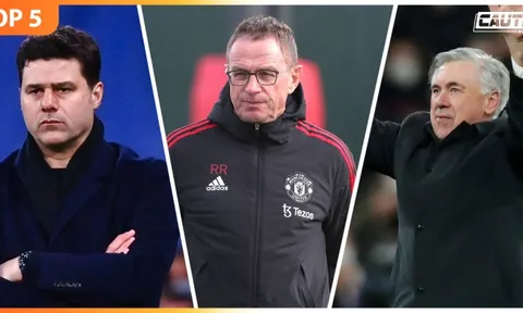 Top 5 HLV có nguy cơ bị Tuchel cướp ghế do khủng hoảng ở Chelsea