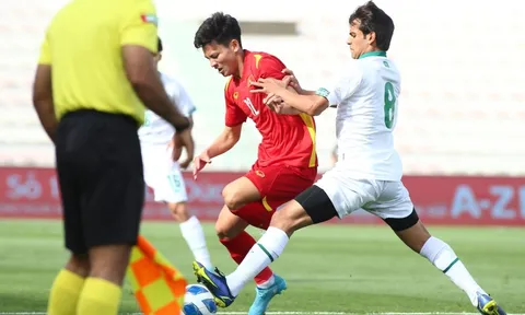 U23 Việt Nam hòa U23 Iraq trong trận ra quân Dubai Cup 2022