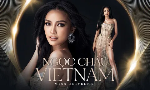 Tham vọng của 'Hoa hậu đi thi Hoa hậu' Ngọc Châu: Tôi muốn hô to 2 tiếng Việt Nam tại Miss Universe