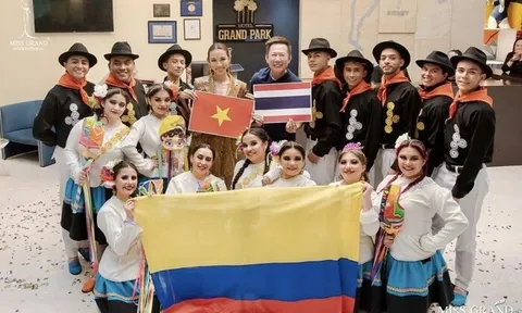 Thùy Tiên có hành động thể hiện tinh thần dân tộc điểm 10, biểu cảm ra sao mà ai cũng 'cưng'?