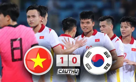 Thắng nhẹ U20 Hàn Quốc, U23 Việt Nam chạy đà tốt cho SEA Games
