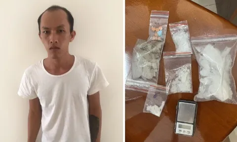 Nam thanh niên ném ma túy qua cửa sổ để phi tang nhưng không thoát
