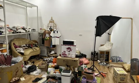 Phát hiện kho hàng livestream trên 12 nghìn sản phẩm nghi giả mạo