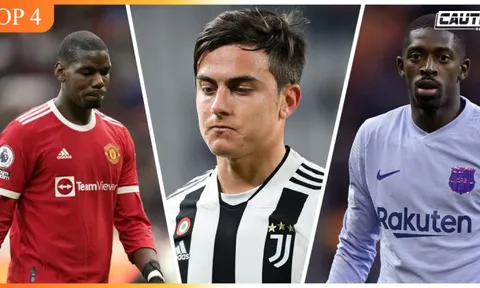 4 cầu thủ đẳng cấp thế giới Chelsea có thể ký miễn phí vào mùa hè này
