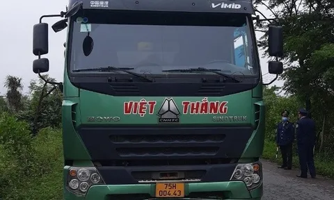 Vi phạm chở quá tải, một công ty vận tải ở Huế xin giảm phạt