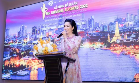 Hoa hậu Giáng My gửi lời nhắn nhủ tới các nữ doanh nhân thi hoa hậu