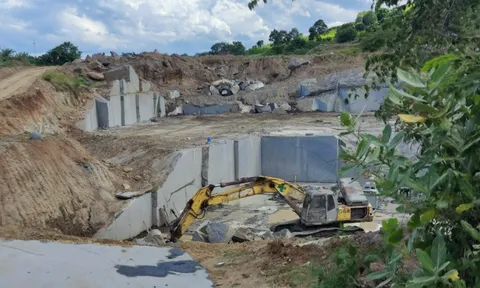 Vụ “đại công trường” đá "lậu": Kiểm tra nhà máy đá Granite Tú Mai