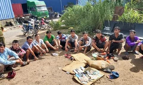 Long An: Công an liên tiếp triệt phá nhiều tụ điểm đánh bạc