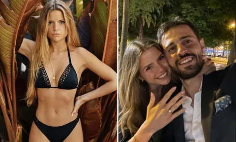 Hôn thê của Bernardo Silva khoe thân mỹ miều với bikini