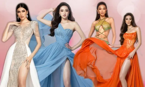Váy dạ hội của người đẹp Việt đi thi quốc tế: Fan mệt vì ôm đồm quá nhiều thông điệp