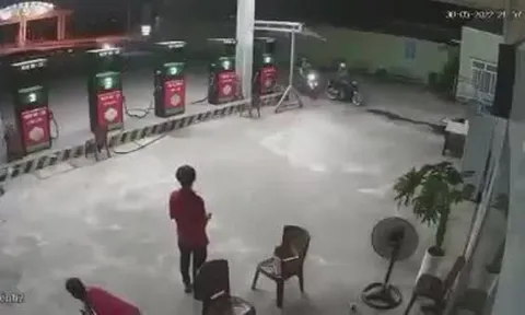 Bình Thuận: Kinh hoàng nhóm đối tượng chém người ở cây xăng- Công an vào cuộc điều tra