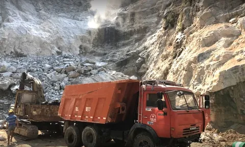 Quảng Nam xử phạt doanh nghiệp khai thác đá vượt công suất