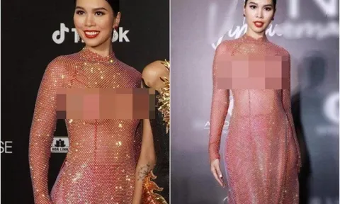 Sao Việt: Hà Anh xin lỗi vì sự cố hớ hênh trên thảm đỏ