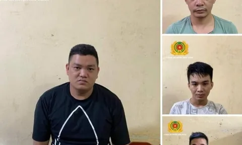 Bắt 4 đối tượng giả nhân viên ngân hàng lừa dân chiếm đoạt tiền