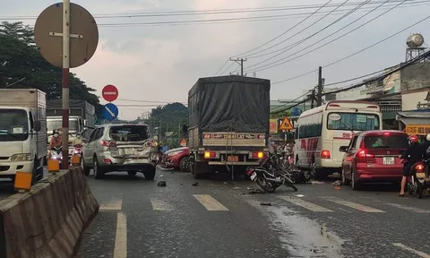 Đồng Nai: Tạm giữ tài xế tông nhiều xe máy khiến một người tử vong