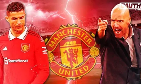 Ten Hag tuyên bố loại Ronaldo khỏi đội hình MU ngay trước mặt toàn đội